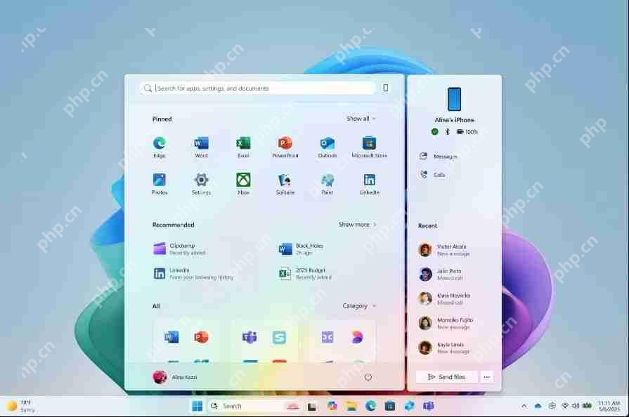 Win11大更新！全新开始菜单！ 记事本加入AI功能！