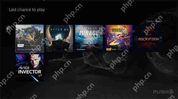 PS Plus六月移除游戏阵容：《怪物猎人：崛起》等