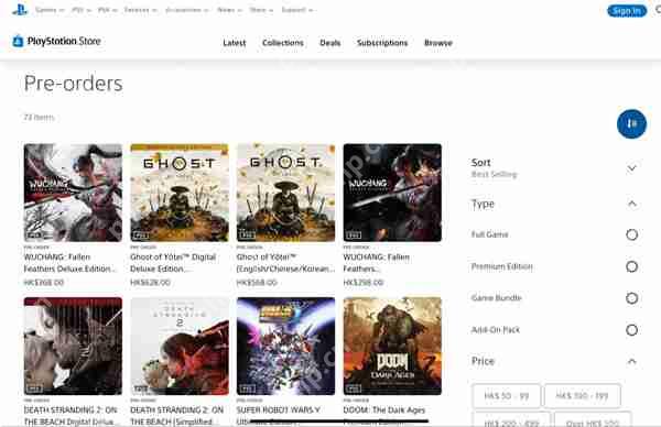 《羊蹄山之魂》登顶全球多个国家PS商城预购排行
