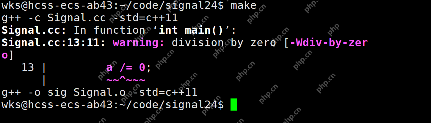 【linux学习指南】Linux进程信号产生(三) 硬件异常&&除零出错？&&野指针异常？&&core文件