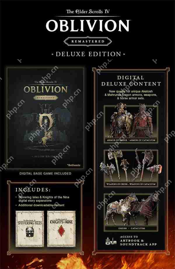 公布即发售！《上古卷轴4：湮灭重制版》249元正式上线