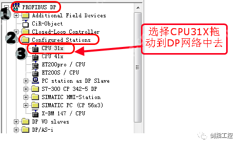 S7-300之间的PROFIBUS-DP主从通讯