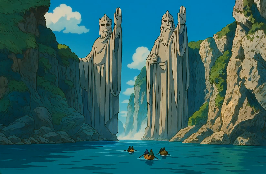 ChatGPT生成宫崎骏风《指环王》预告片!马斯克都赞叹