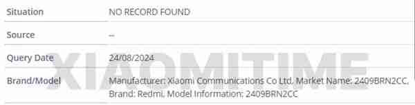 Redmi 14C预计8月31日发布 5160mAh电池