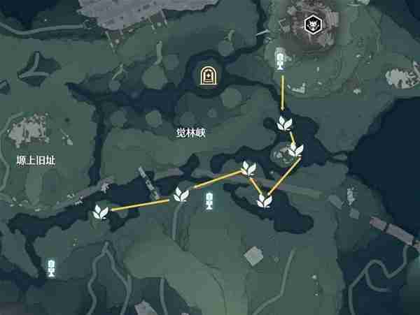 《鸣潮》鸢尾花位置说明-鸢尾花采集线路分享