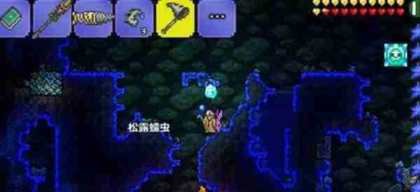 《泰拉瑞亚》松露虫快速抓取方法​介绍