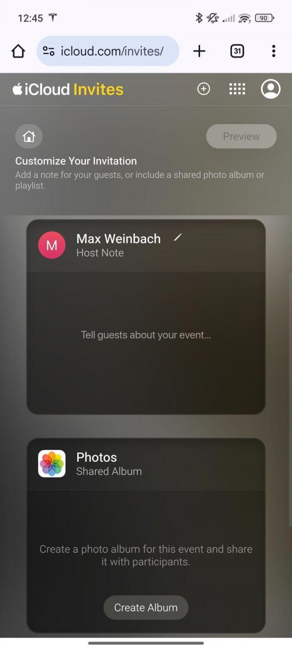 苹果Invites应用跨平台体验，安卓用户实测报告