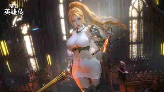 橙发御姐圣骑士！《洛奇英雄传》新角色内文COS美照曝光！