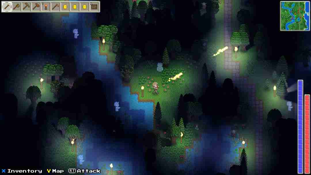 Delverium：像素风沙盒生存冒险游戏，邀你揭开“故障”之谜