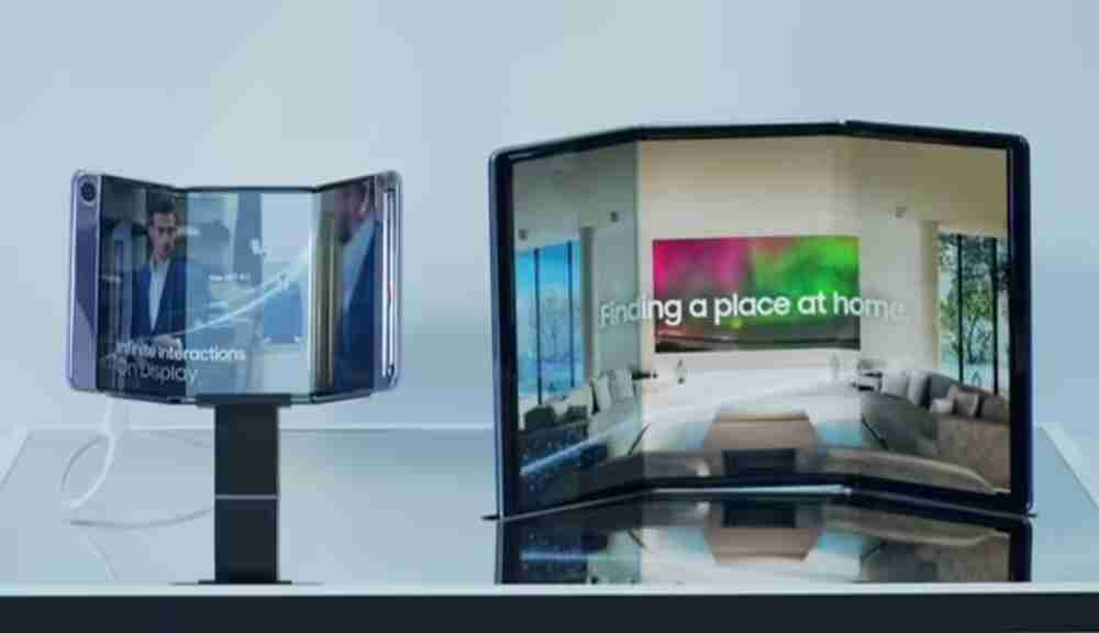 消息称三星将在今年推出四款折叠屏手机，包括首款“内向三折叠”机型