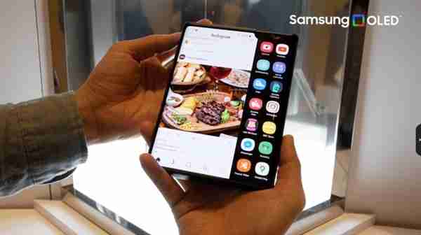 外形梦幻!三星CES大秀卷轴屏和折叠屏