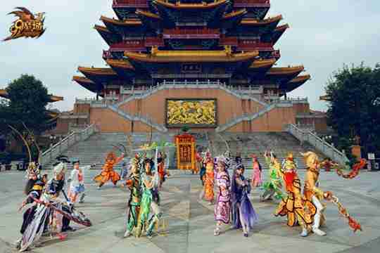 潮汕英歌舞携手《魔域》联动炸街!