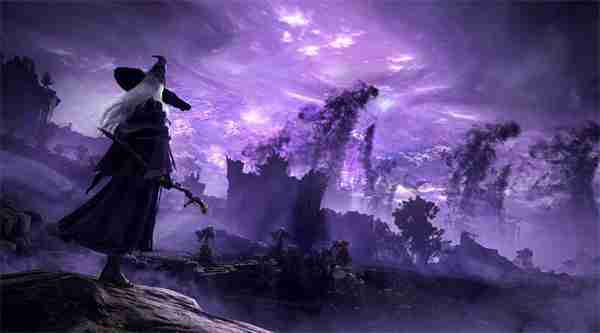 《艾尔登法环：黑夜君临》现身黑魂Boss“无名王者”