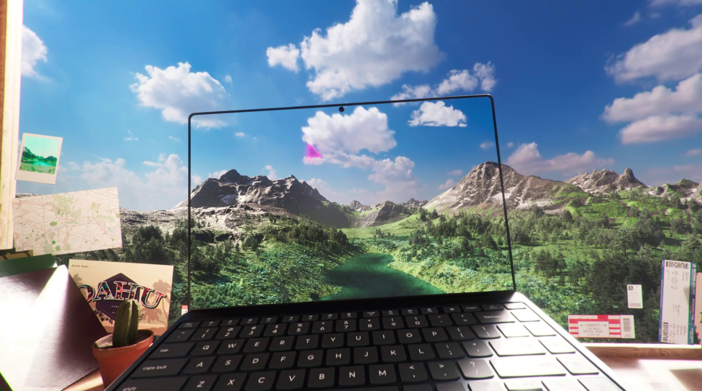 屏下摄像头笔记本:联想 YOGA 新品曝光,搭载英特尔 Lunar Lake 处理器