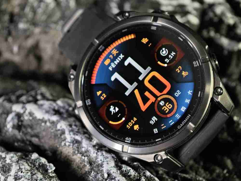 佳明Fenix 8 图赏:智能科技与户外运动的完美结合