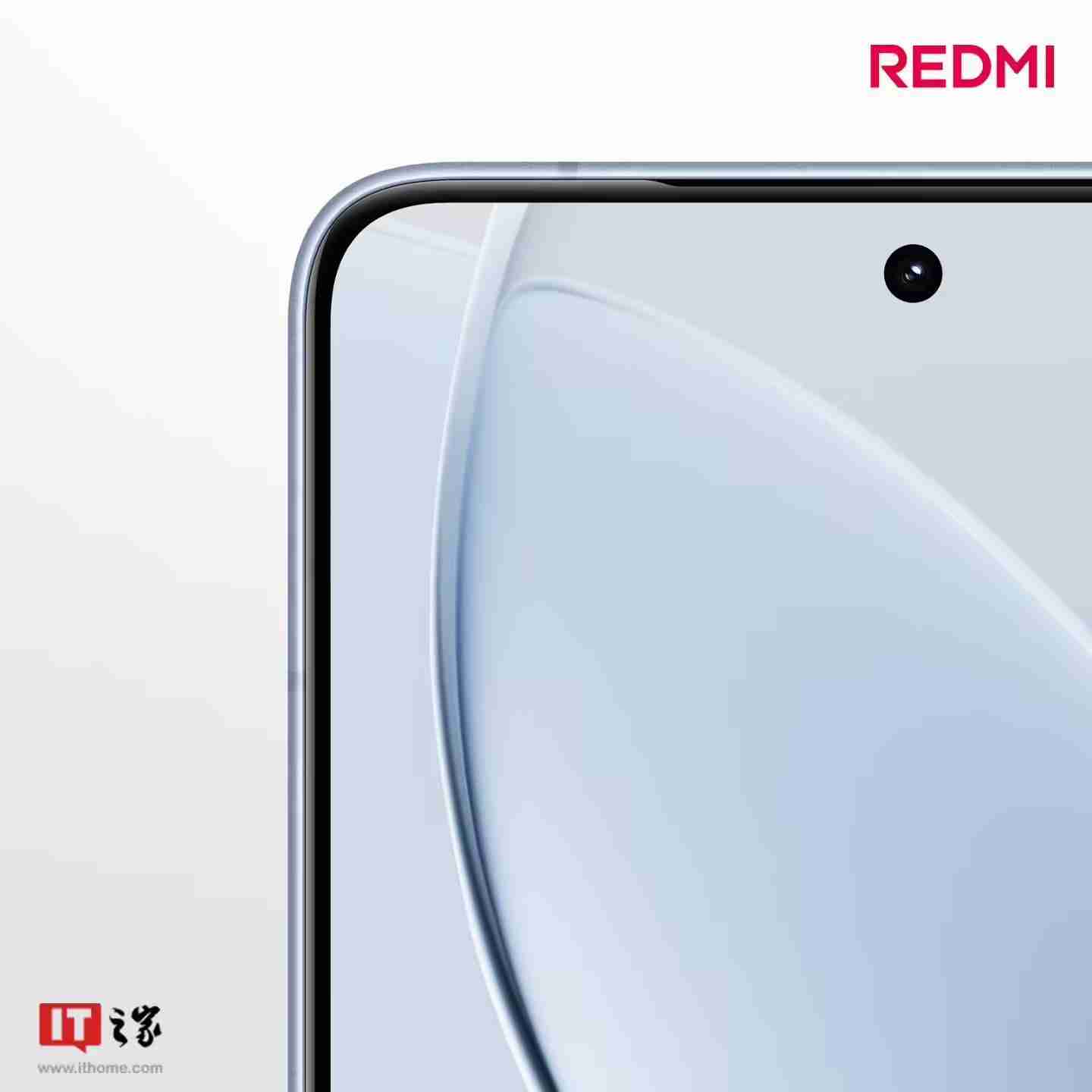 小米REDMI K80标准版手机独有配色“汐月蓝”亮相:2.5D立边设计、哑光金属边框