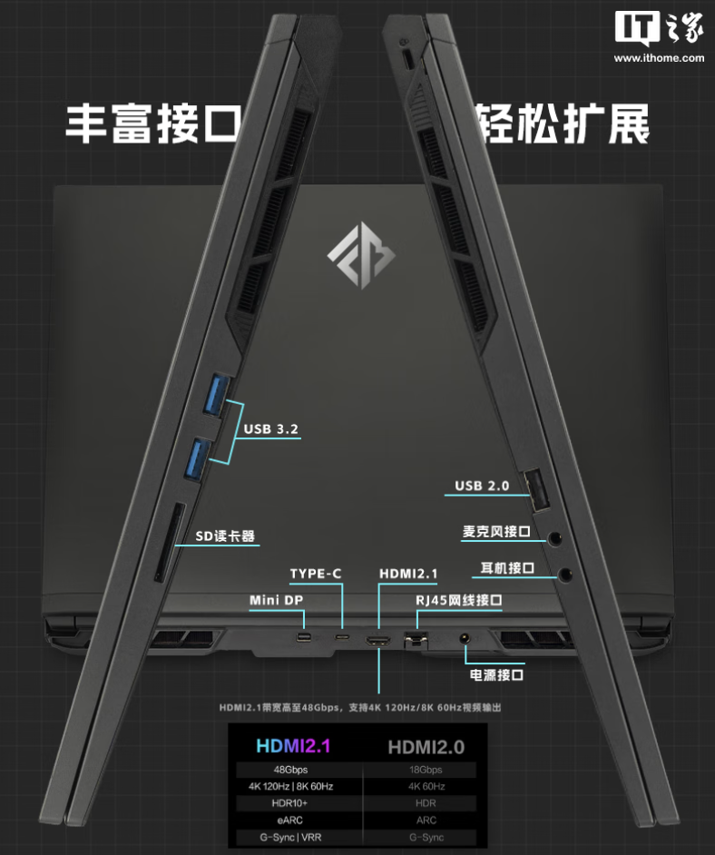 火影 T6A 笔记本配置上新:R7-7435H + 24G + 1T + RTX4070 售 6399 元