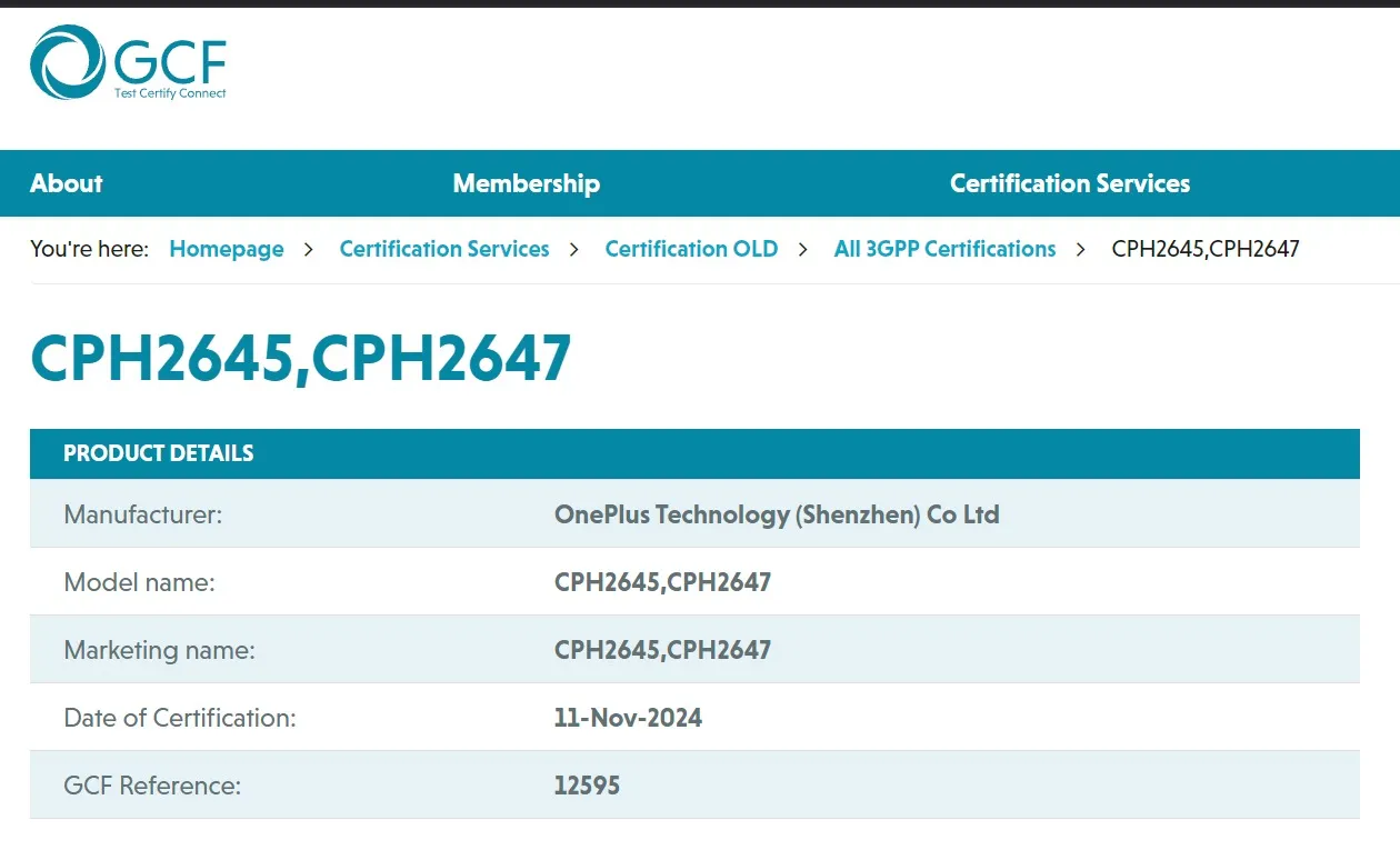 一加 13R 通过 NBTC 等认证,预计搭载高通骁龙 8 Gen 3、6000mAh 电池