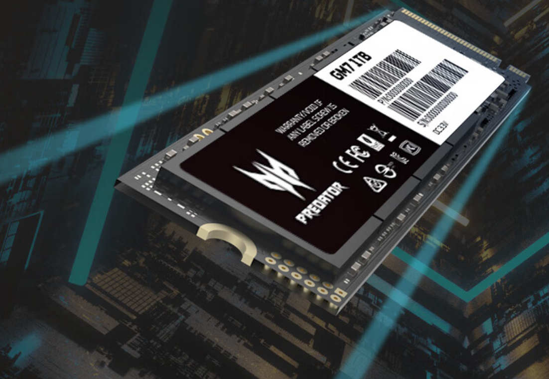 675 元 / 2TB :宏碁掠夺者 GM7 固态硬盘 6 期免息(读速 7200 MB/s)