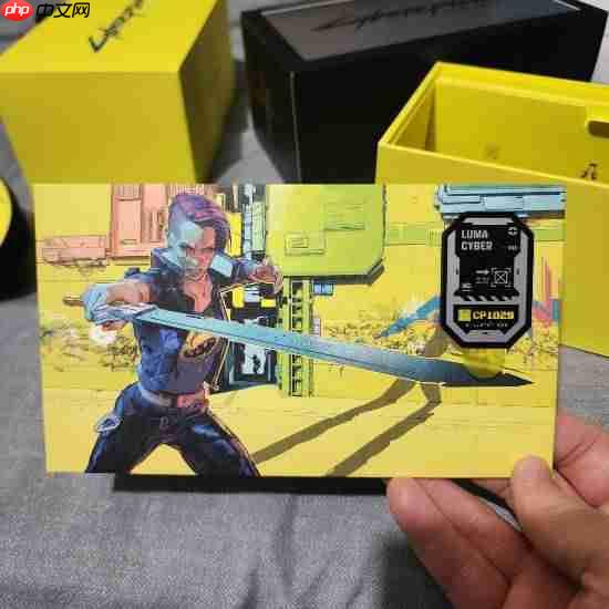 《赛博朋克》联名款XR眼镜实拍:120Hz刷新率 可编程灯带