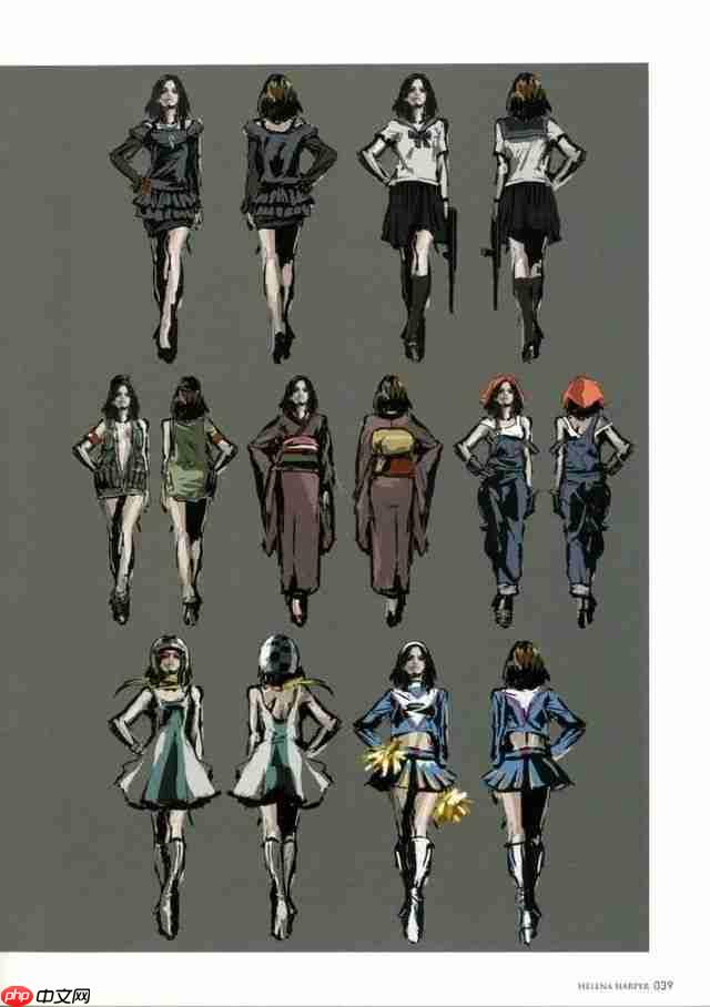 《生化危机6》攻略——废弃服装设计图 艾达王服装太棒了