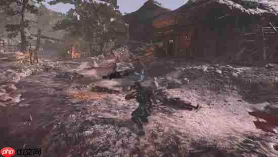 《仁王3》最新实机短片!无限扔风魔手里剑放风筝