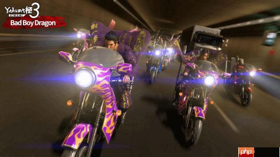 《如龙 极3》加入帮派养成 骑摩托突袭基地玩这么大?