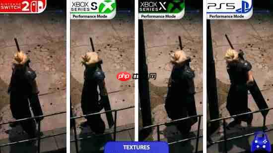 《最终幻想7:重制版》NS2对比PS5、XSX!差距明显