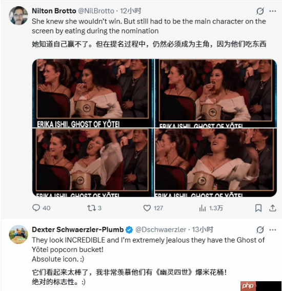 TGA晒《羊蹄山之魂》雨姐现场照！自带零食桶引热议