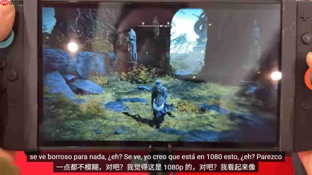 《艾尔登法环》NS2版优化还好 能正常玩了