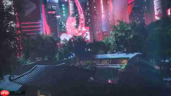 超爽FPS《终极角逐》推出国风新地图！赛博朋克+古典中式建筑