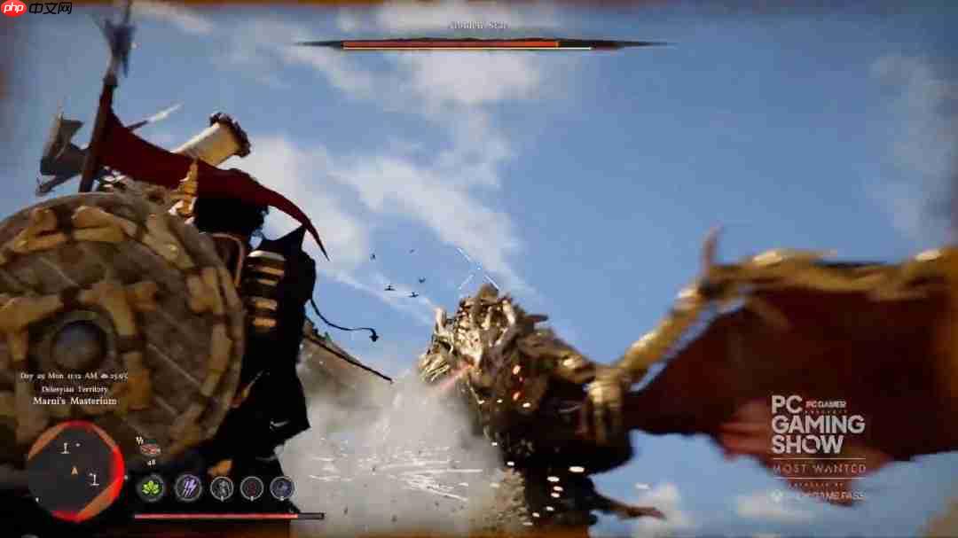 《红色沙漠》预购预告片发布！炫酷机甲和骑龙翱翔