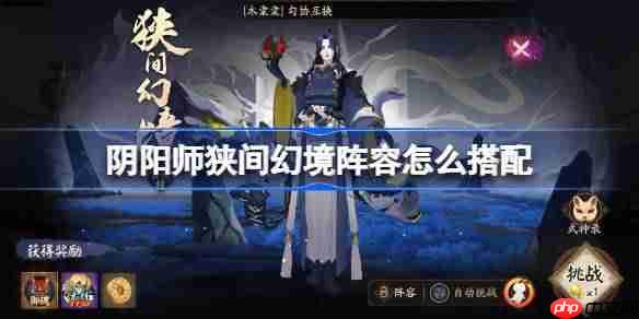 阴阳师狭间幻境阵容怎么搭配-阴阳师狭间幻境阵容搭配12月