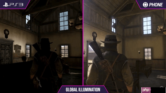 《荒野大镖客》PS3和手机画面对比:你认为谁赢了?