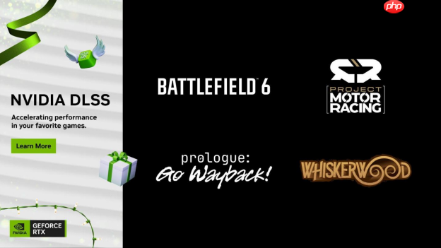 Project Motor Racing、《序章:重返往昔》等游戏支持DLSS 4