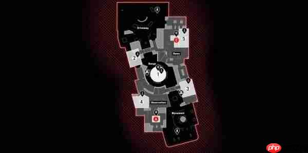 使命召唤黑色行动7炼钢厂地图点位