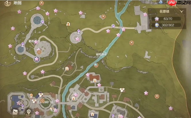 无限暖暖敲下纪念之章花愿镇怎么找-无限暖暖敲下纪念之章花愿镇点位一览