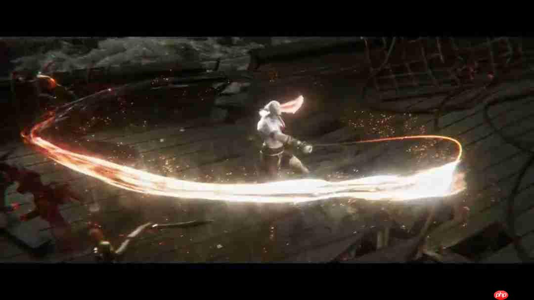 《战神》虚幻5粉丝重制版视频 奎爷大战敌人