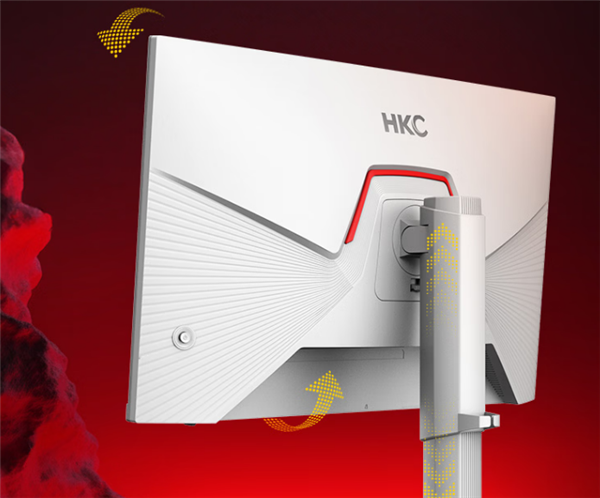 HKC战舰S7W显示器首发919元：2K 235Hz屏、纯白外观