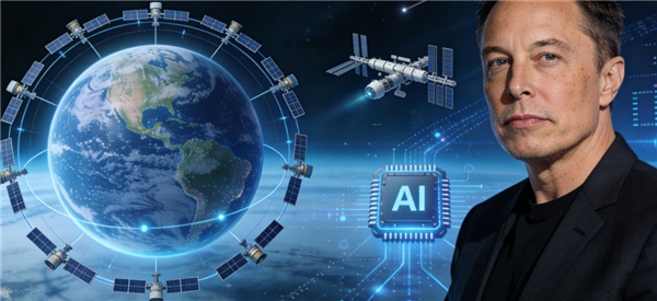 星链竟然只是开胃菜！马斯克正式宣布打造超级太空AI帝国：细思极恐